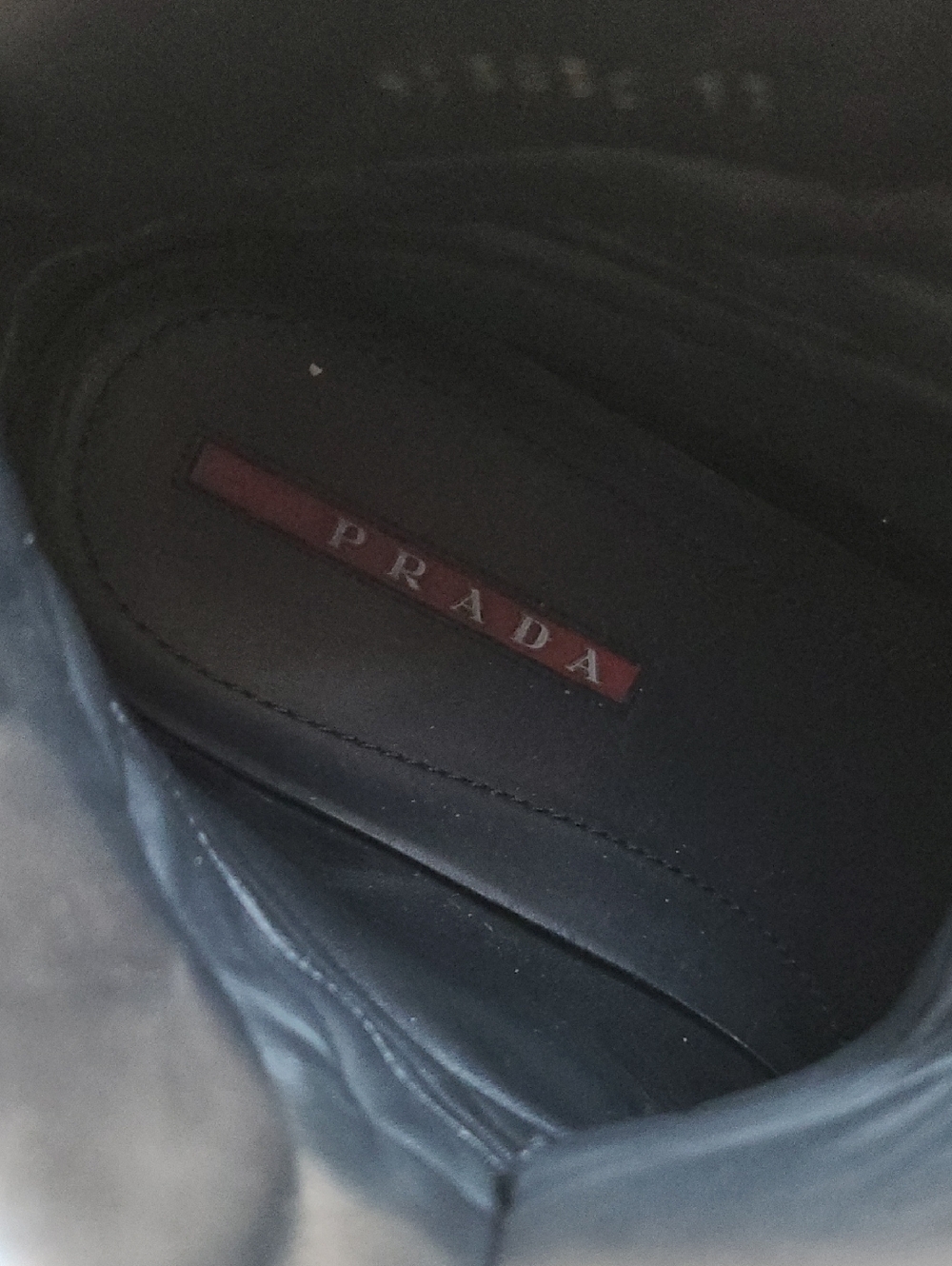 Prada Leather Combat Boots Mens U.S. 12 - Picture 6 of 10